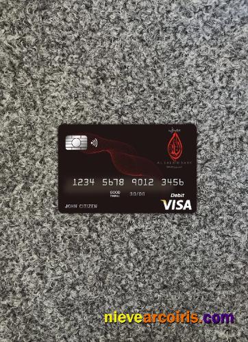 Bahrain Al Salam bank visa card photolook